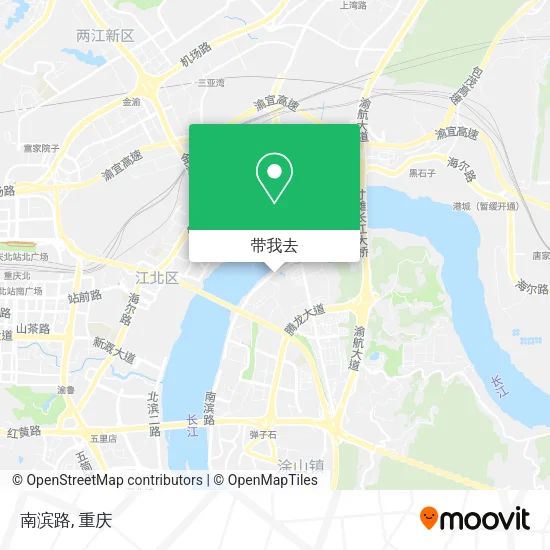 南滨路地图