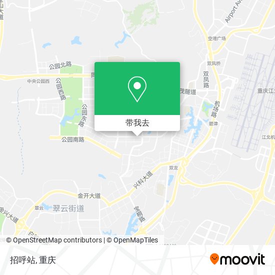 招呼站地图