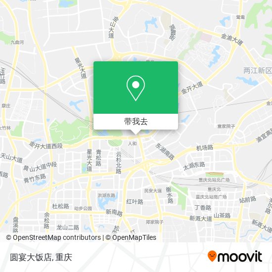 圆宴大饭店地图