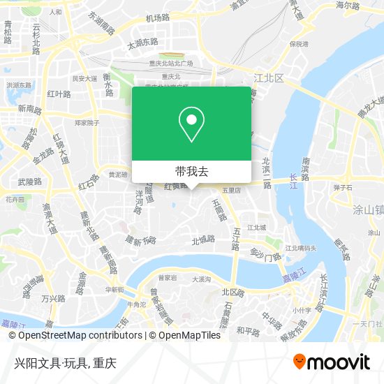 兴阳文具·玩具地图