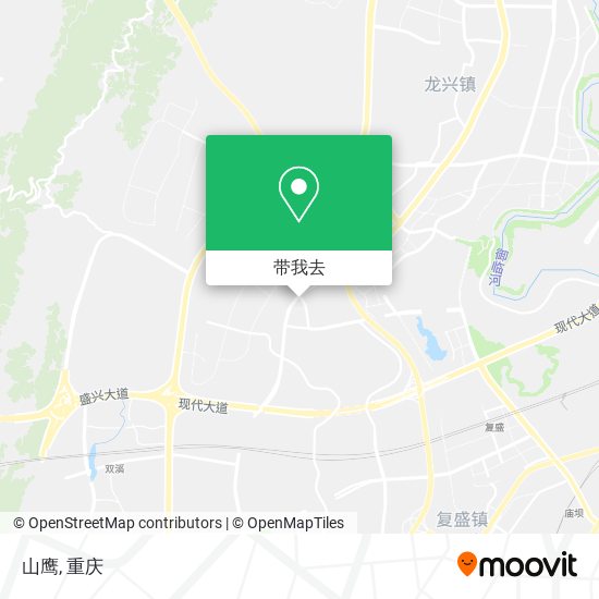 山鹰地图