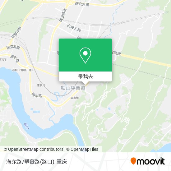 海尔路/翠薇路(路口)地图