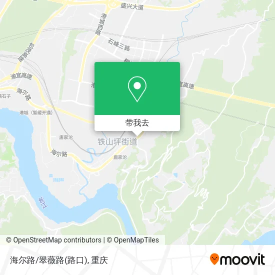 海尔路/翠薇路(路口)地图