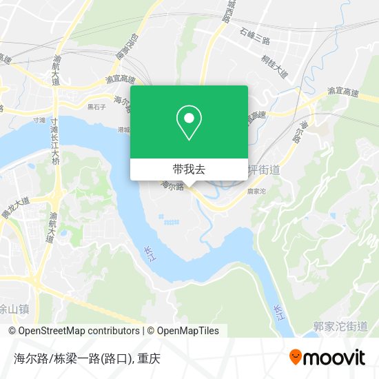 海尔路/栋梁一路(路口)地图