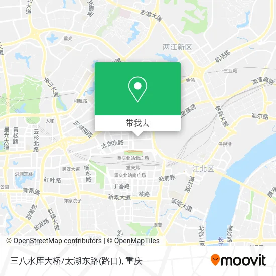 三八水库大桥/太湖东路(路口)地图