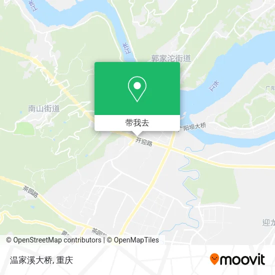 温家溪大桥地图