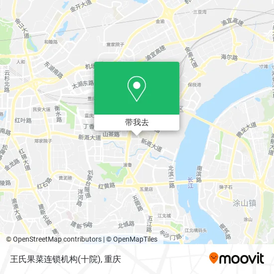 王氏果菜连锁机构(十院)地图