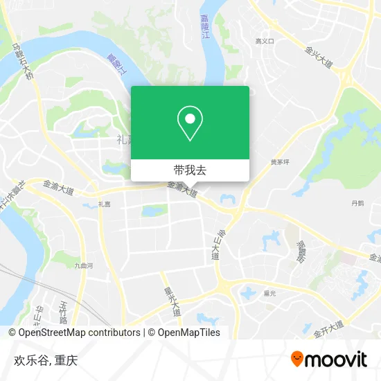 欢乐谷地图