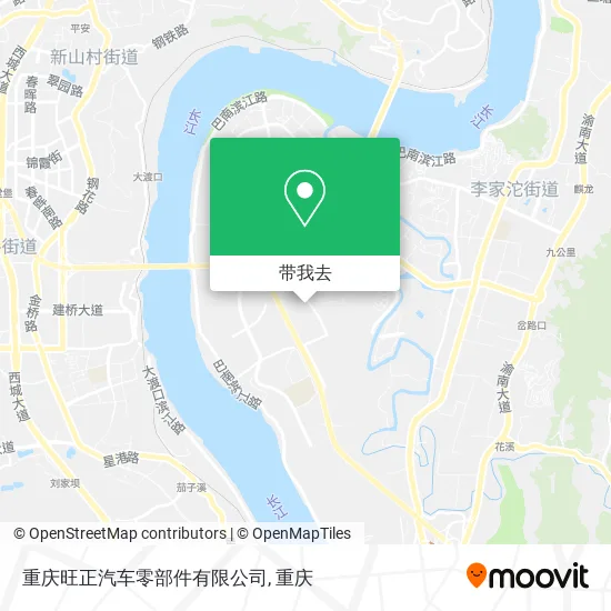 重庆旺正汽车零部件有限公司地图