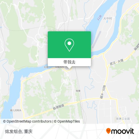 炫发组合地图