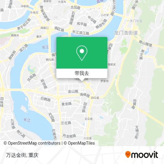 万达金街地图