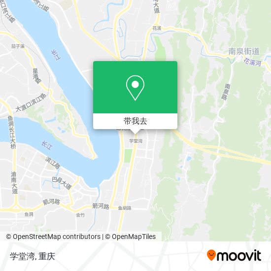 学堂湾地图