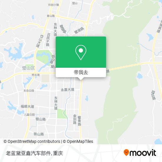 老蓝黛亚鑫汽车部件地图