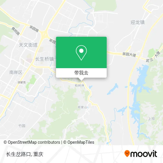 长生岔路口地图