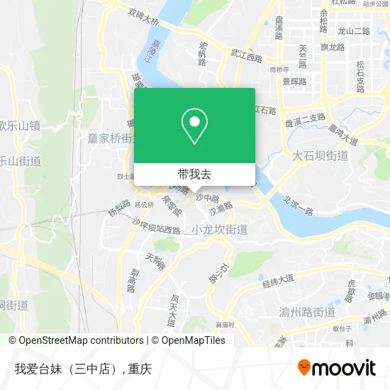 我爱台妹（三中店）地图