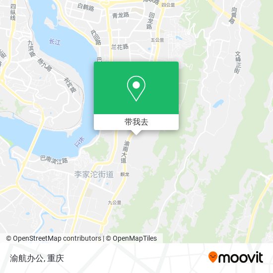 渝航办公地图