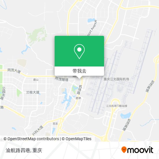 渝航路四巷地图