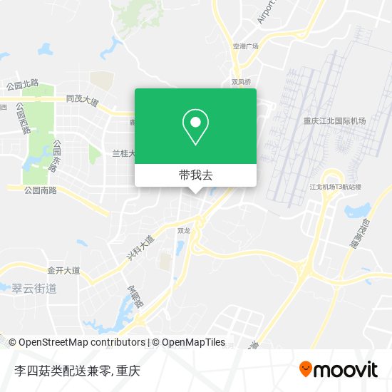 李四菇类配送兼零地图