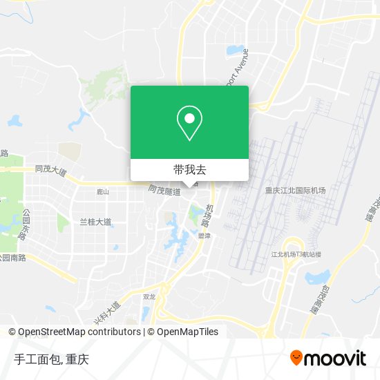 手工面包地图