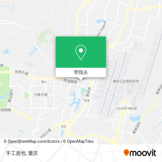 手工面包地图