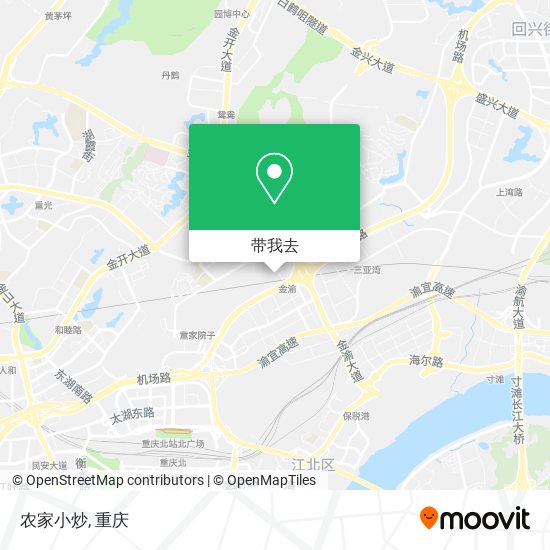 农家小炒地图