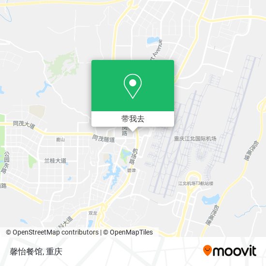 馨怡餐馆地图