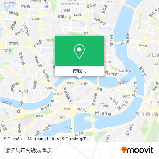 嘉滨纯正火锅坊地图