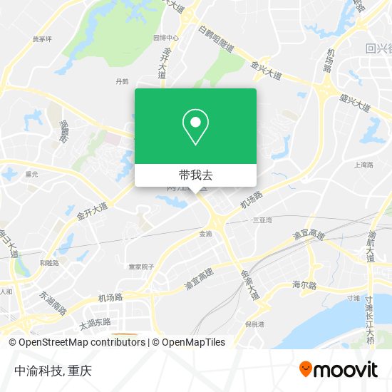 中渝科技地图