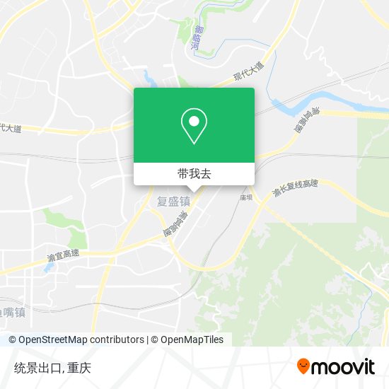统景出口地图