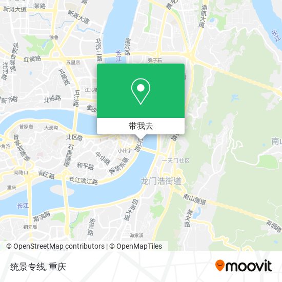 统景专线地图