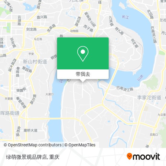 绿萌微景观品牌店地图