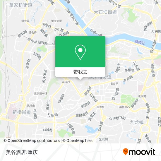美谷酒店地图