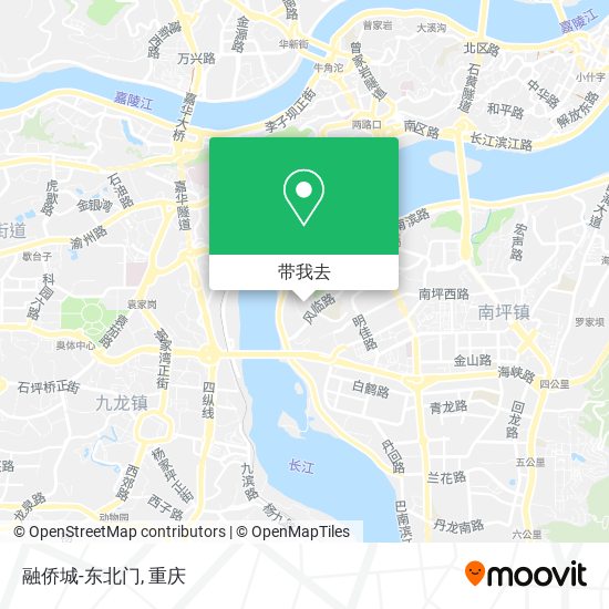 融侨城-东北门地图