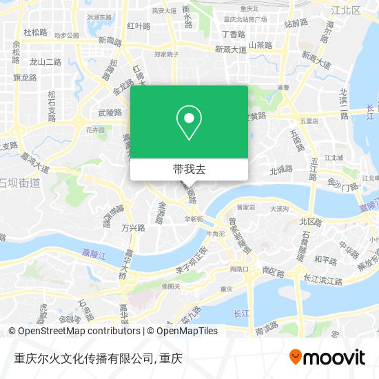 重庆尔火文化传播有限公司地图