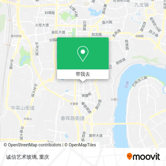 诚信艺术玻璃地图