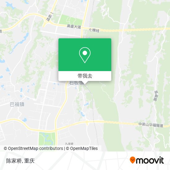 陈家桥地图