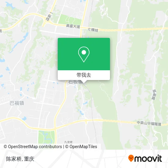 陈家桥地图