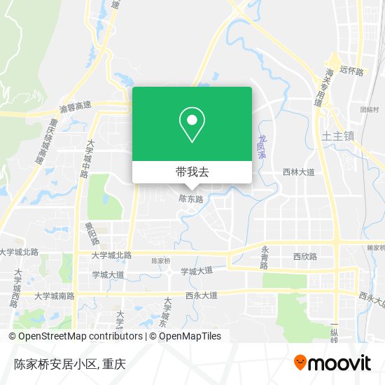 陈家桥安居小区地图