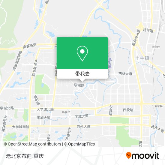 老北京布鞋地图