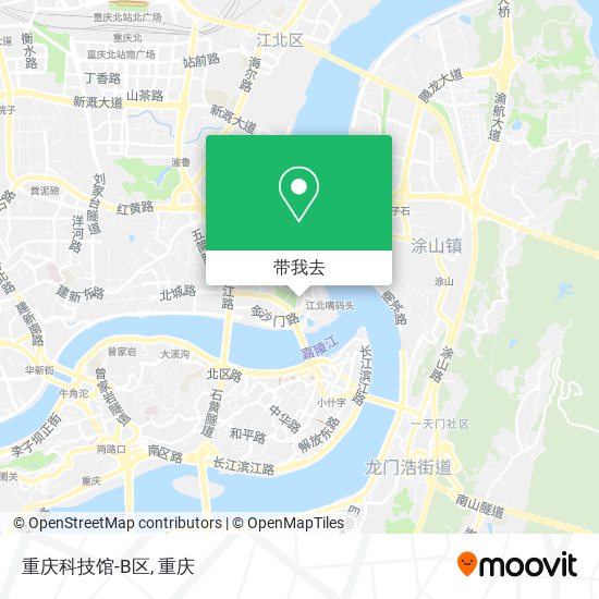 重庆科技馆-B区地图
