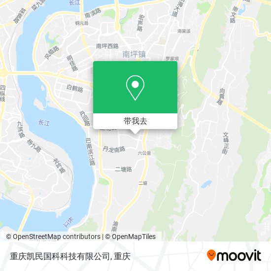 重庆凯民国科科技有限公司地图