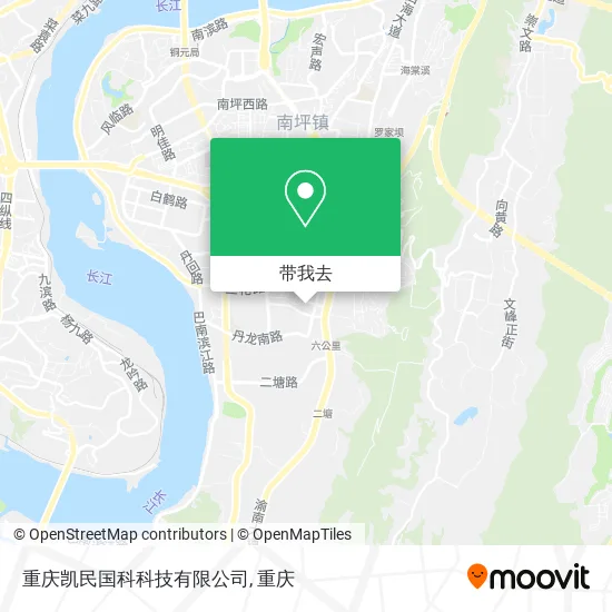 重庆凯民国科科技有限公司地图