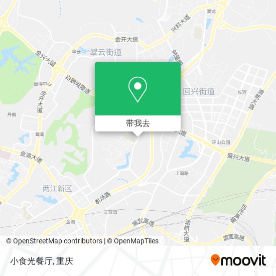 小食光餐厅地图