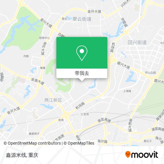 鑫源米线地图