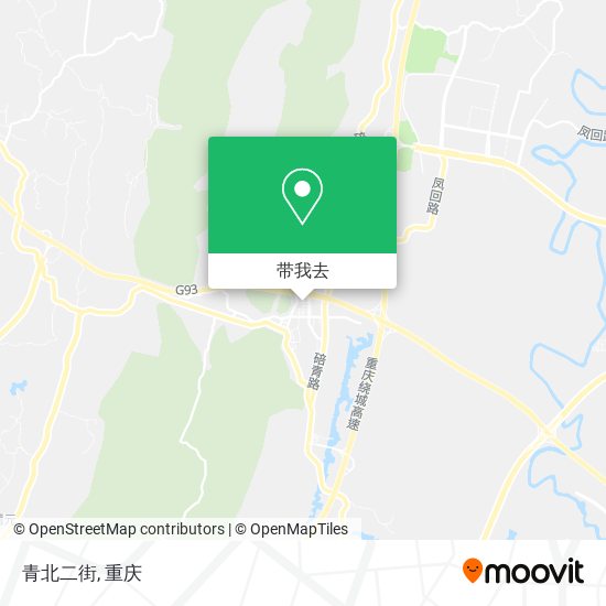 青北二街地图