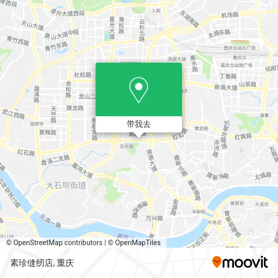 素珍缝纫店地图