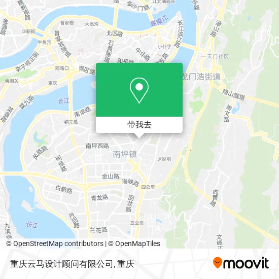 重庆云马设计顾问有限公司地图