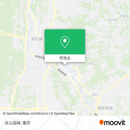 佼云园林地图