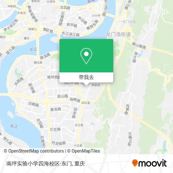 南坪实验小学四海校区-东门地图