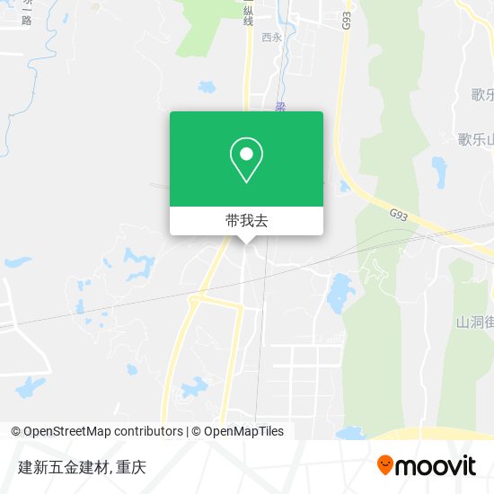 建新五金建材地图
